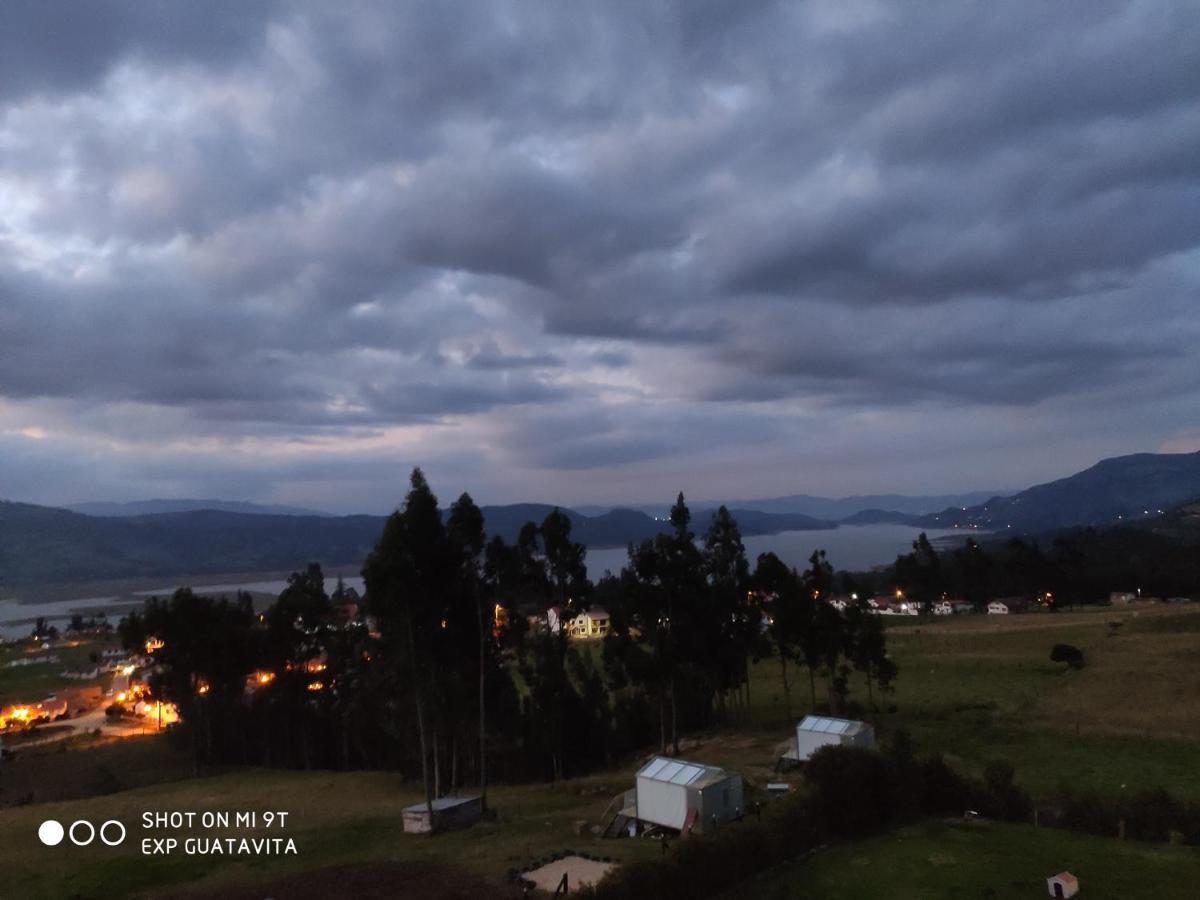 Hotel Glamping Cristal Guatavita Exteriér fotografie