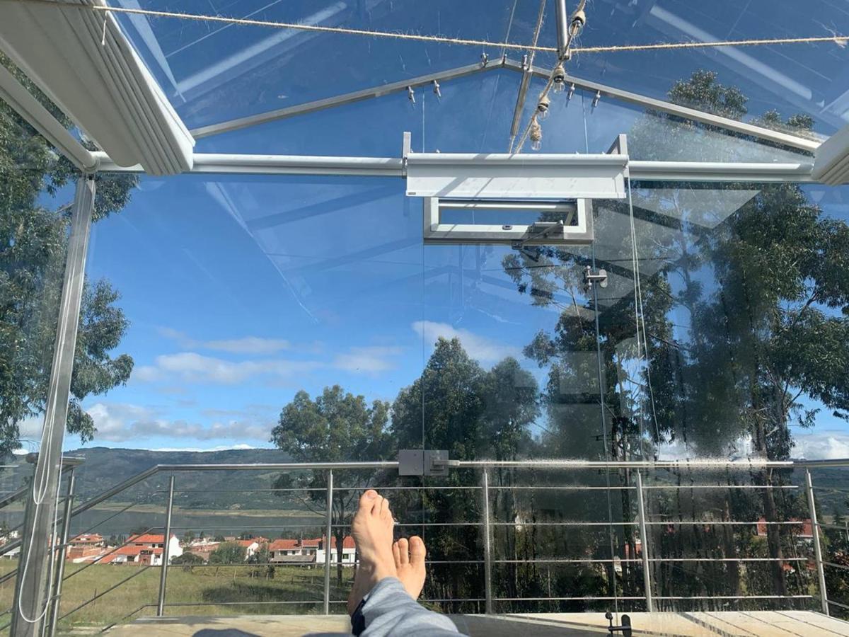 Hotel Glamping Cristal Guatavita Exteriér fotografie