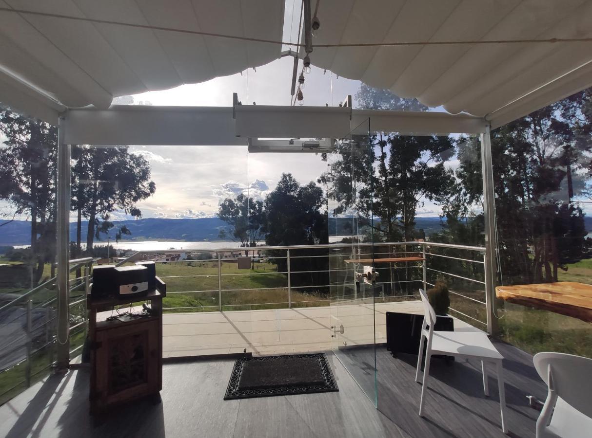 Hotel Glamping Cristal Guatavita Exteriér fotografie