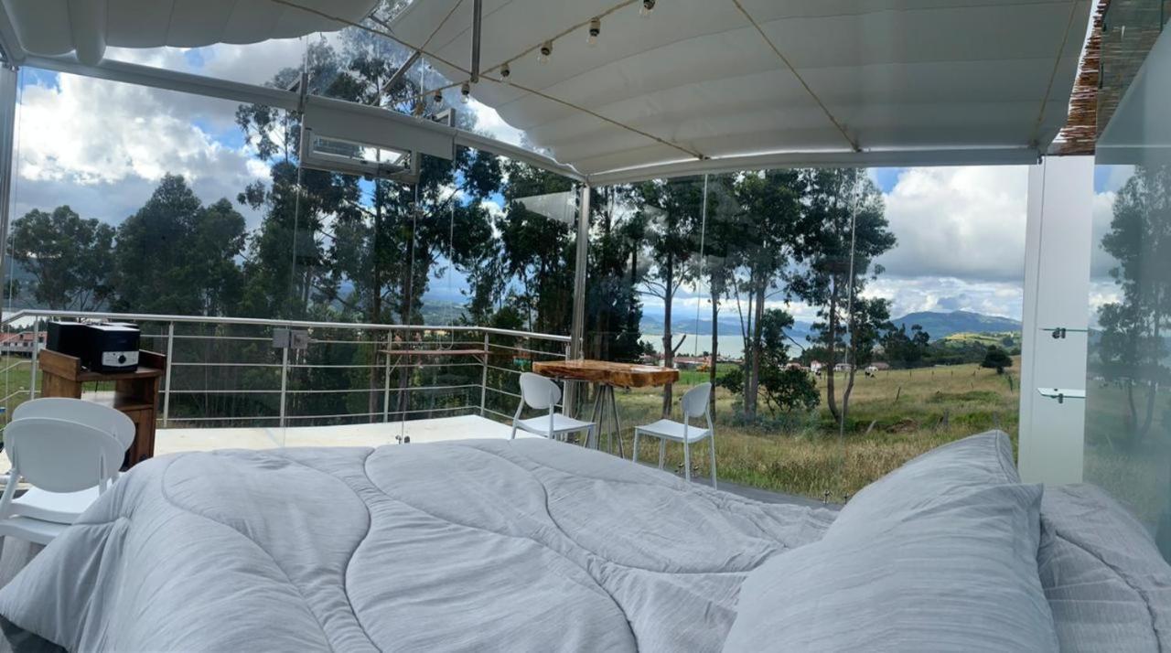 Hotel Glamping Cristal Guatavita Exteriér fotografie