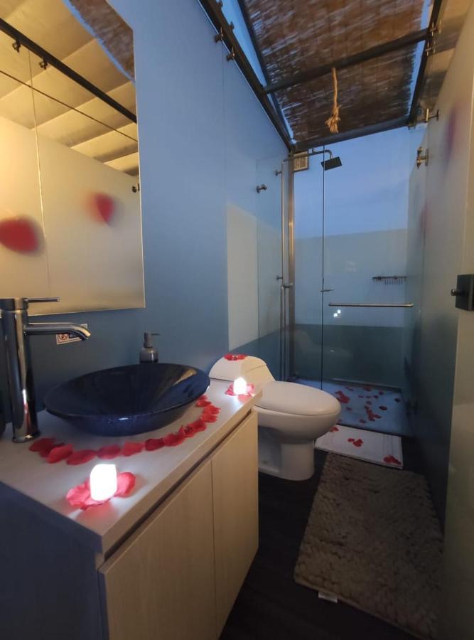 Hotel Glamping Cristal Guatavita Exteriér fotografie