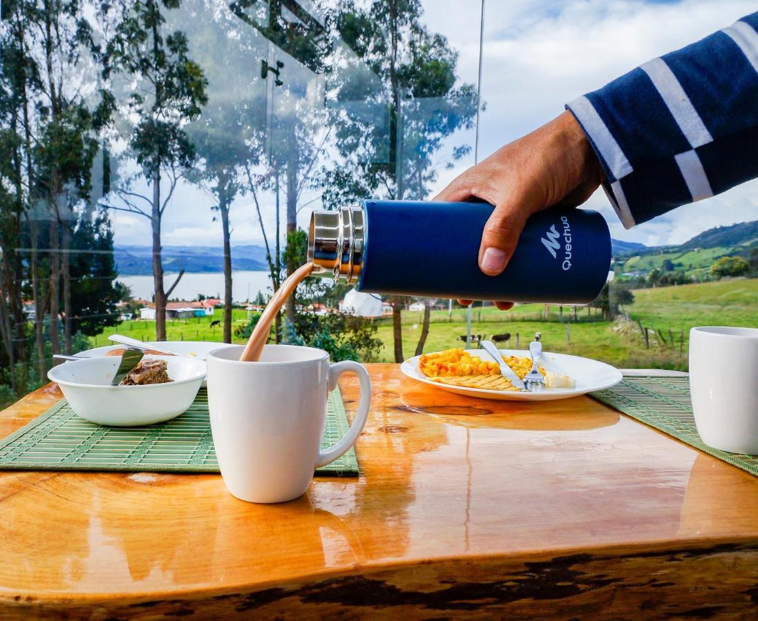Hotel Glamping Cristal Guatavita Exteriér fotografie