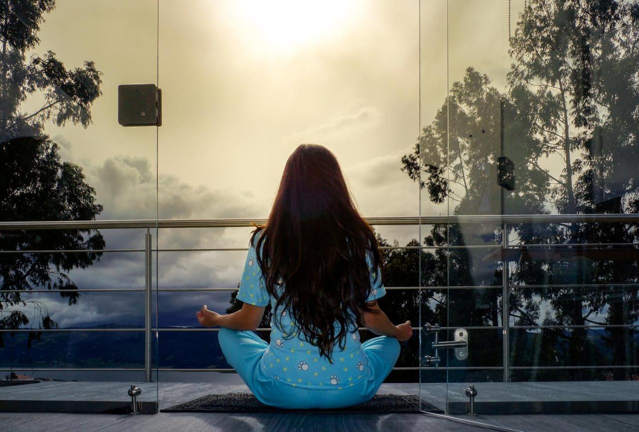 Hotel Glamping Cristal Guatavita Exteriér fotografie