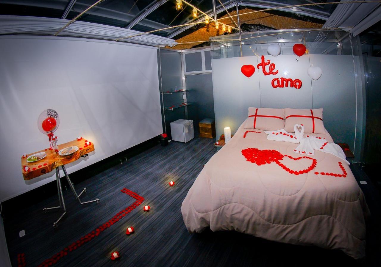 Hotel Glamping Cristal Guatavita Exteriér fotografie